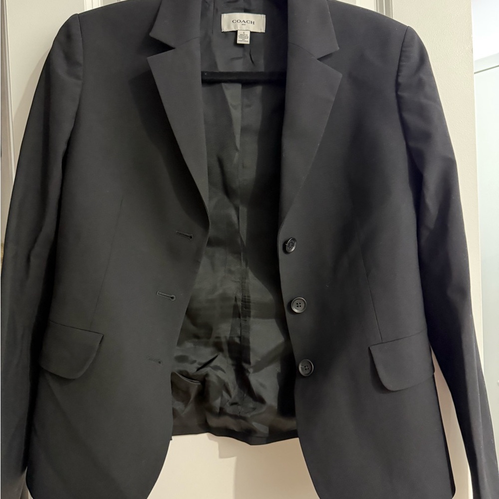 Coach Men's Charcoal Blazer